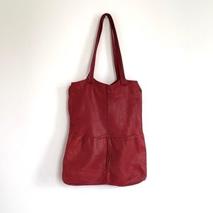 Sammy made in Ethiopia leather shoulder bag
